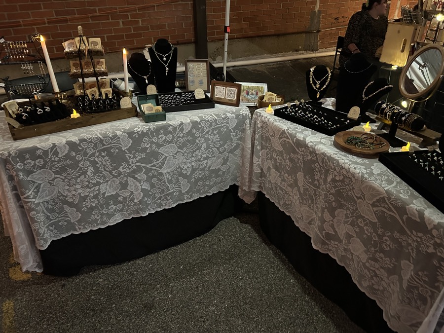 Market booth display
